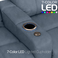 Monterey CoolZeroᵀᴹ Italian Leather BACKROW Theater Seating®