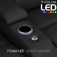 Equinox Chaise CoolZeroᵀᴹ Italian Leather Home Theater Seating