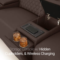 Diamante FX Flip-Up Headrest Home Theater Seating