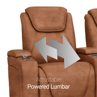 Equinox CoolZeroᵀᴹ Italian Leather BACKROW Theater Seating®