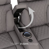 Luminis 365 Top Grain Leather Home Theater Seating