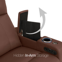 Monterey CoolZeroᵀᴹ Italian Leather BACKROW Theater Seating®