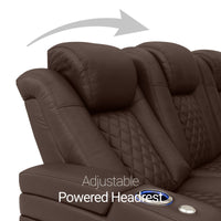 Seatcraft Anthem Sofa & Loveseat Italian Leather, Powered Headrest, Power Recline