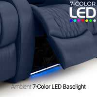 Diamante Italian Leather Zero Gravity Home Theater Seating