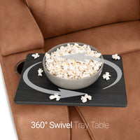Seatcraft Vienna Sofa & Loveseat Italian Leather, Powered Headrest & Lumbar, Power Recline