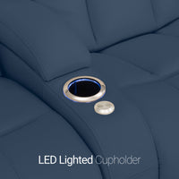 Grenada Italian Leather FRONTROW Theater Seating® Home Theater Seating