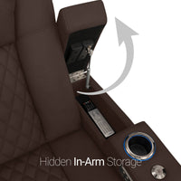 Anthem LT HeatZeroᵀᴹ Italian Leather Home Theater Sofa