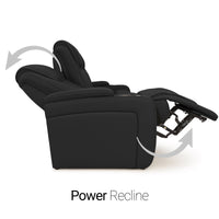 Seatcraft Concerto Heat & Massage Sofa & Loveseat, Italian Leather, Powered Headrest, Powered Lumbar, Power Recline
