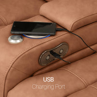 Serenity Italian Leather Home Theater Seating