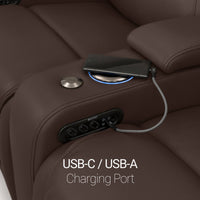 Equinox CoolZeroᵀᴹ Italian Leather BACKROW Theater Seating®