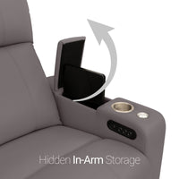 Seatcraft Octavius Big & Tall Home Theater Loveseat