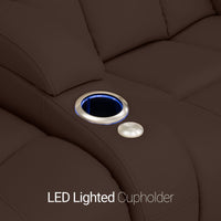 Grenada Italian Leather BACKROW Theater Seating®