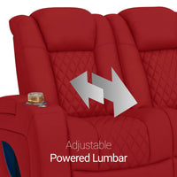 Anthem LT HeatZeroᵀᴹ Italian Leather Home Theater Sofa
