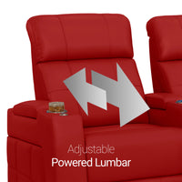Kodiak Chaise CoolZeroᵀᴹ Italian Leather Home Theater Seating