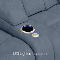 Grenada Italian Leather BACKROW Theater Seating®