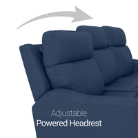 Trivanta HeatZeroᵀᴹ Italian Leather Home Theater Sofa & Loveseat