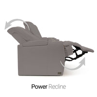 Monaco Italian Leather Home Theater Seating
