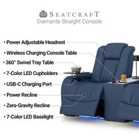 Seatcraft Diamante CoolZeroᵀᴹ Table Console Home Theater Seating