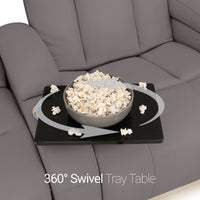 Grenada Italian Leather FRONTROW Theater Seating® Home Theater Seating