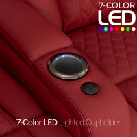 Luminis 365 Top Grain Leather Home Theater Seating