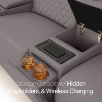 Diamante FX Flip-Up Headrest Home Theater Seating