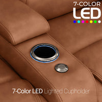 Equinox CoolZeroᵀᴹ Italian Leather BACKROW Theater Seating®