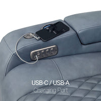 Anthem LT HeatZeroᵀᴹ Italian Leather Home Theater Sofa