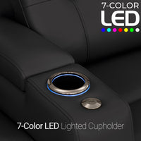 Kodiak Chaise CoolZeroᵀᴹ Italian Leather Home Theater Seating