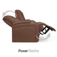 Serenity Italian Leather Home Theater Seating