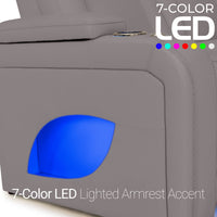 Endeavour HeatZeroᵀᴹ Italian Leather Home Theater Loveseat
