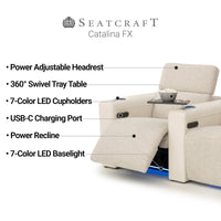 Catalina FX Flip-Up Headrest Home Theater Seats