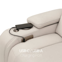 Endeavour HeatZeroᵀᴹ Italian Leather Home Theater Sofa