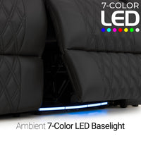 Armada LT HeatZeroᵀᴹ Italian Leather Home Theater Loveseat