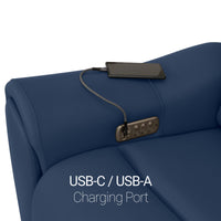 Trivanta HeatZeroᵀᴹ Italian Leather Home Theater Sofa & Loveseat