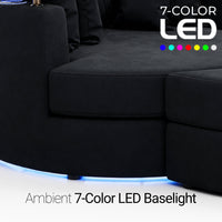 Swivel Cuddle Seat Home Theater Furniture