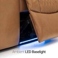 Seatcraft Anthem Sofa Italian Leather, Powered Headrest, Power Recline