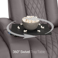 Diamante Italian Leather Zero Gravity Home Theater Seating