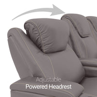 Pantheon Italian Leather Big & Tall Home Theater Seating