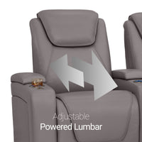 Equinox CoolZeroᵀᴹ Italian Leather BACKROW Theater Seating®