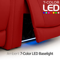 Caliente Zero Gravity Home Theater Seating with Heat & Massage