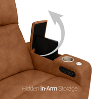 Seatcraft Octavius Big & Tall Home Theater Loveseat