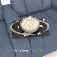 Diamante CoolZeroᵀᴹ Italian Leather BACKROW Theater Seating®