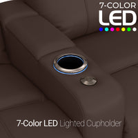 Monterey CoolZeroᵀᴹ Italian Leather BACKROW Theater Seating®