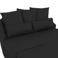 Seatcraft Diamante Cuddle Couch w/ Ottoman Home Theater Furniture