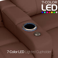 Monterey CoolZeroᵀᴹ Italian Leather BACKROW Theater Seating®