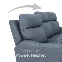 Trivanta HeatZeroᵀᴹ Italian Leather Home Theater Sofa