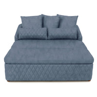Seatcraft Diamante Cuddle Couch w/ Ottoman Home Theater Furniture