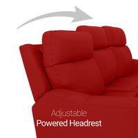 Trivanta HeatZeroᵀᴹ Italian Leather Home Theater Sofa