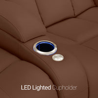 Grenada Italian Leather BACKROW Theater Seating®