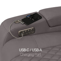 Anthem LT HeatZeroᵀᴹ Italian Leather Home Theater Sofa